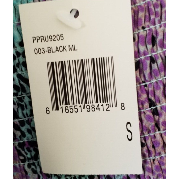 NWT Kensie Girl Layered Ruffle Dress Blue Women’s Size Small - Picture 7 of 9